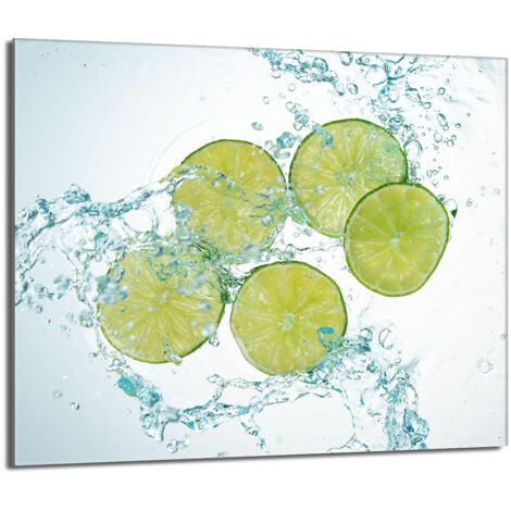 Glas-Herdplattenschutz 60x52 Lime