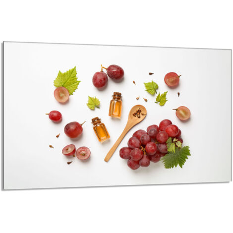 Glas-Herdplattenschutz 80x52 Fruit