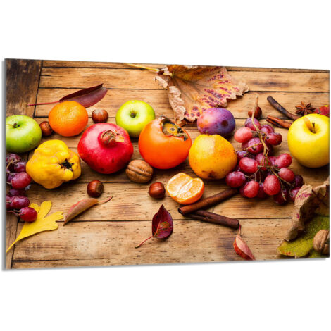 Glas-Herdplattenschutz 80x52 Fruit