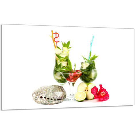 Glas-Herdplattenschutz 80x52 Fruit
