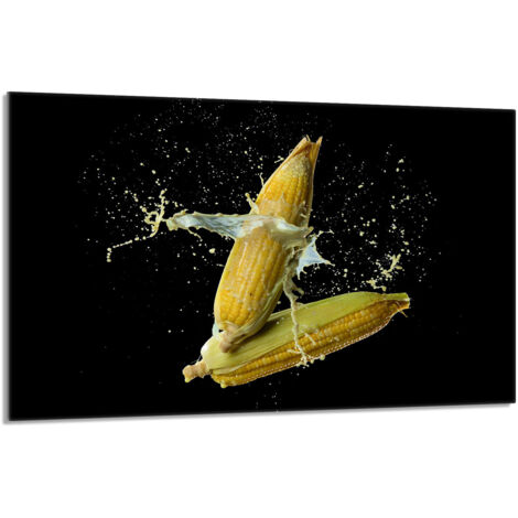Glas-Herdplattenschutz 80x52 Mais