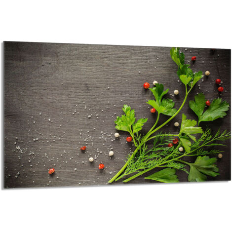 Glas-Herdplattenschutz 80x52 Pepper