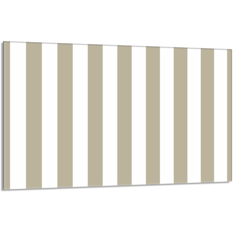 Glas-Herdplattenschutz 80x52 Streifen