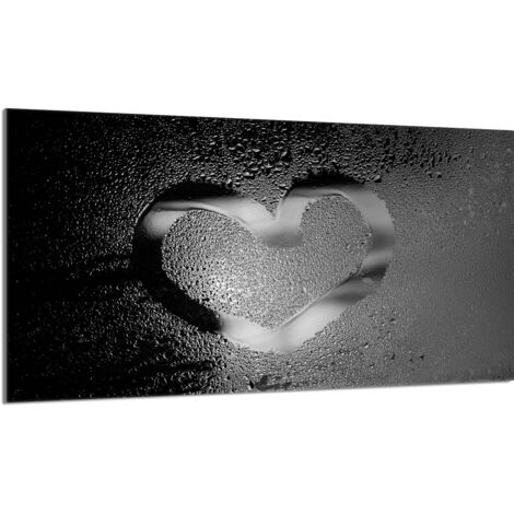 Glas-Herdplattenschutz 90x52 Herz