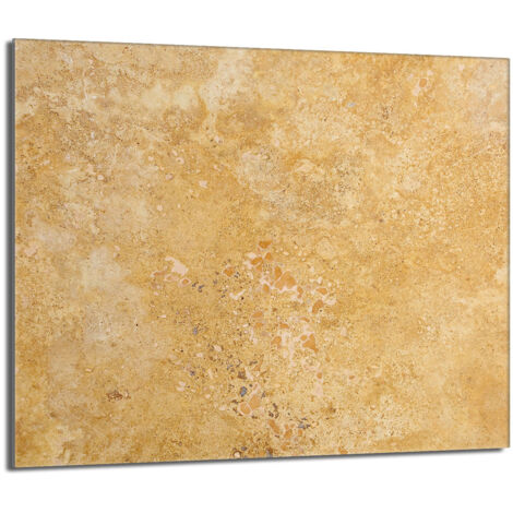 Glas Herdschutzplatte 60x52 Schiefer