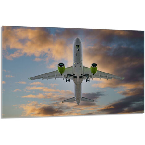 Glas Herdschutzplatte 80x52 Plane