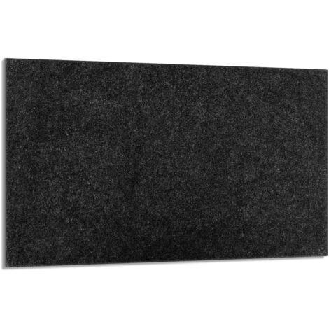 Glas Herdschutzplatte 80x52 Schiefer