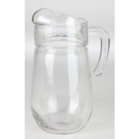 Glas-Karaffe 1,5l Wasserkaraffe Küchenhelfer Küche Haushalt wohnen trinken TOP