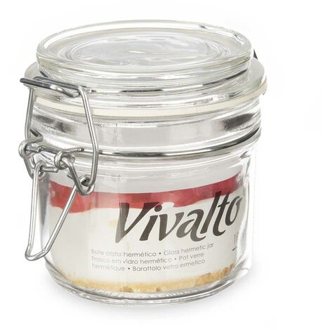 Glas mit Schnappdeckel, 250 ml