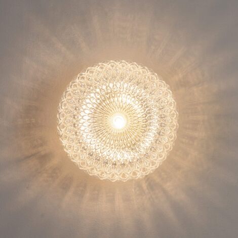 Glas-Wandleuchte in rosace Design - Anthemis
