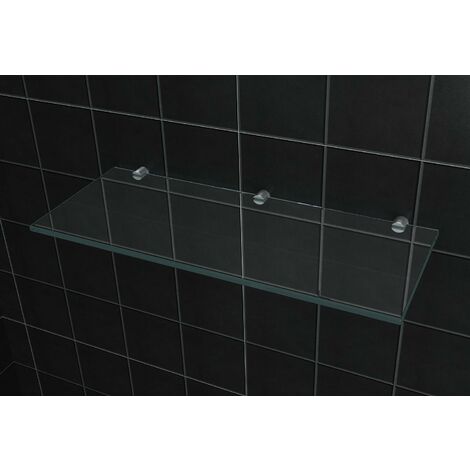 Glas-Wandregal 50 x 20 cm
