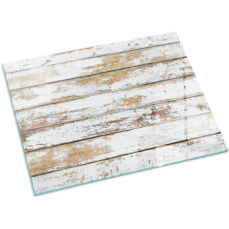 Glasbodenplatte für den Kamin Funkenschutzplatten Glas Bodenplatte Sicherheitsglas Ein beschädigtes Holzbrett 80x60 cm