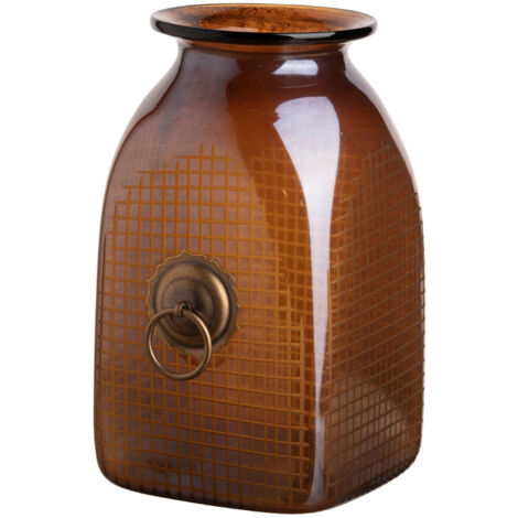 Glasdeko Vase 21X18X32 Cm