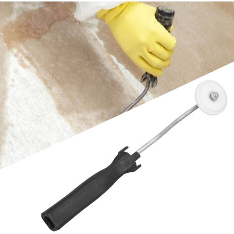 Glasfaser-Laminierwalze – Ergonomisch & verdichtend für Harz – Aluminium & Kunststoff – 50 mm – 122 g