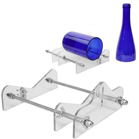 Glasflaschenschneider mit Metallschneidwerkzeug für künstlerische und DIY-Projekte