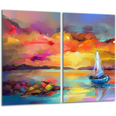 GLASHACKARTON 2X 30X52 BILD