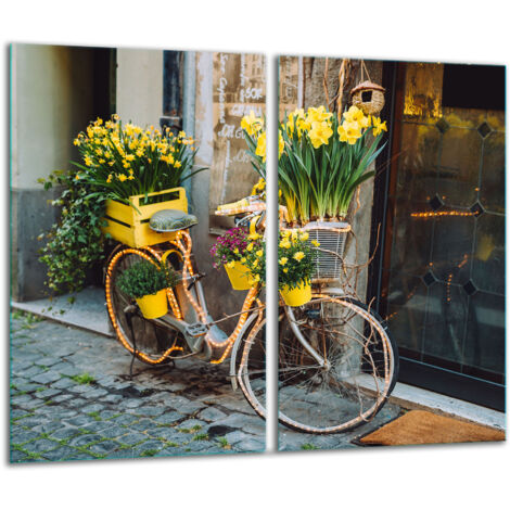 GLASHACKARTON 2X 30x52 Fahrrad