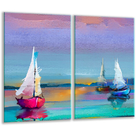 Glashackarton 2x 30x52 Landschachtel