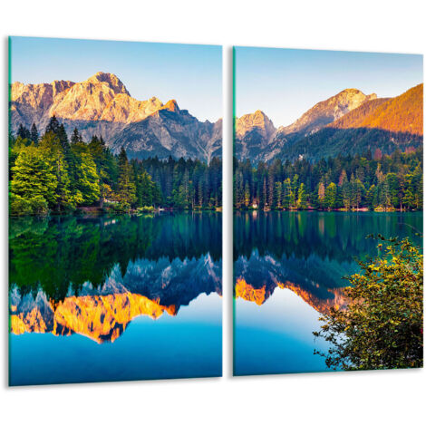 Glashackarton 2x 30x52 Landschachtel