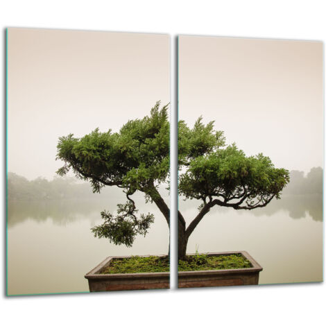 Glashackarton 2x 30x52 Landschachtel