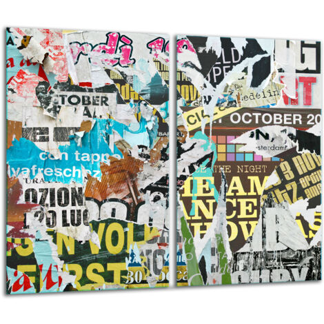 GlasHackarton 2x 30x52 Pop Art