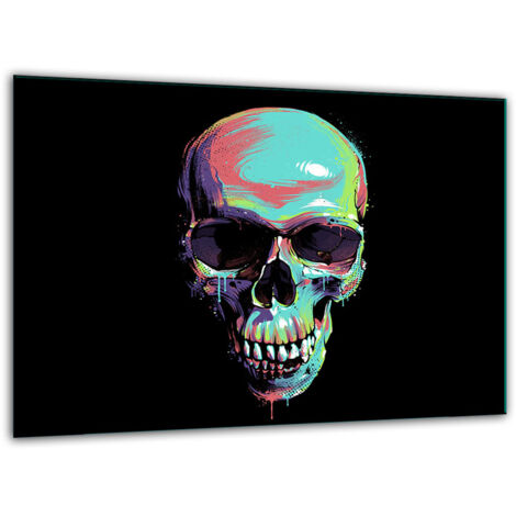 Glashackbrett MIT 30 x 22 Schwarz Temperete