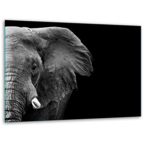 Glashakkungsbretständer 40x30 Elefant