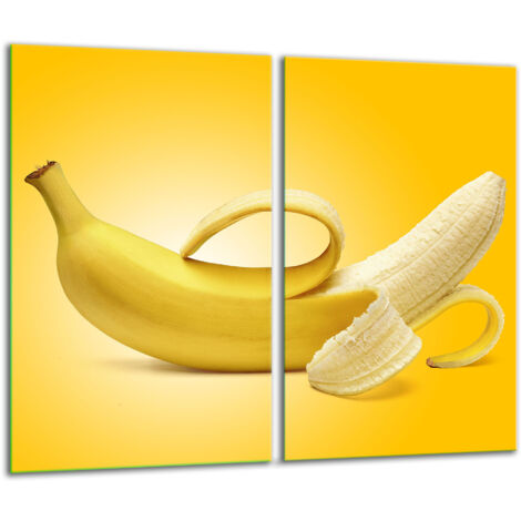 Glashakkungsbrett 2x 30x52 Banan