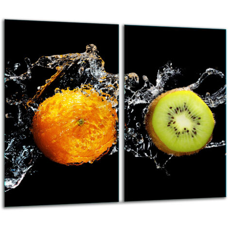Glashakkungsbrett 2x 30x52 fRUCHT