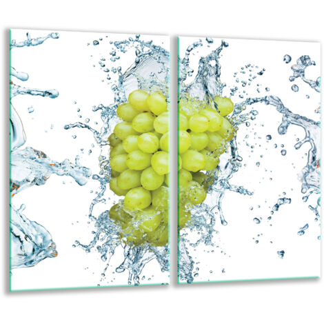 Glashakkungsbrett 2x 30x52 fRUCHT
