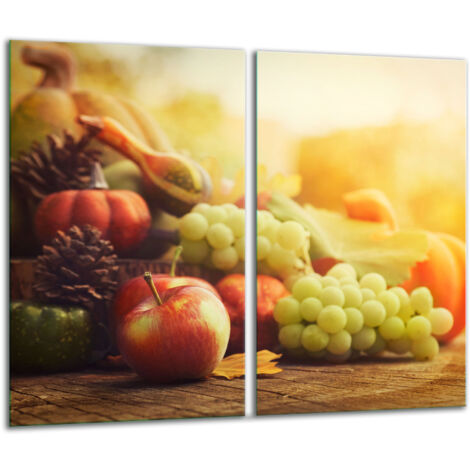 Glashakkungsbrett 2x 30x52 fRUCHT