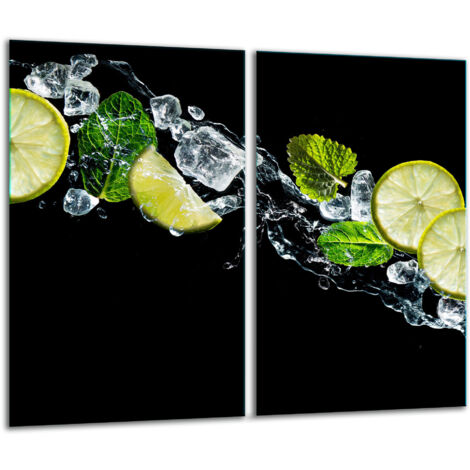 Glashakkungsbrett 2x 30x52 fRUCHT