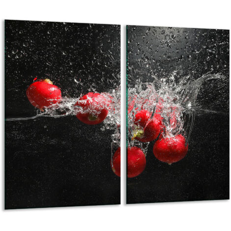 Glashakkungsbrett 2x 30x52 fRUCHT