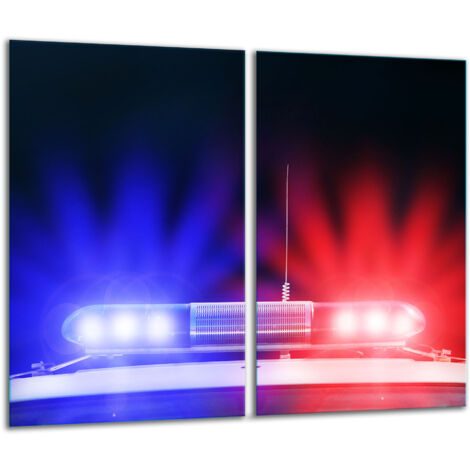 Glashakkungsbrett 2x 30x52 polizei