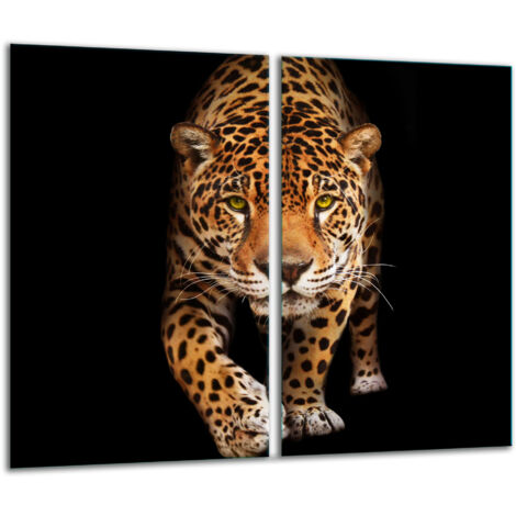 Glashakkungsbrett 2x 30x52 Tiger