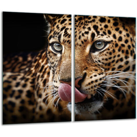 Glashakkungsbrett 2x 30x52 Tiger