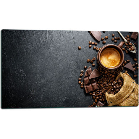Glashakkungsbrett 52x30 Kaffee