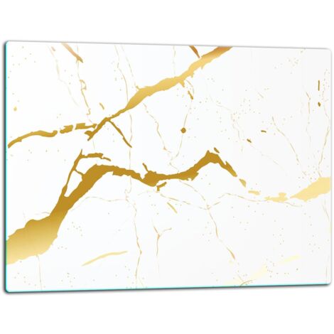 Glashakkungsbrett 52x40 Marmor