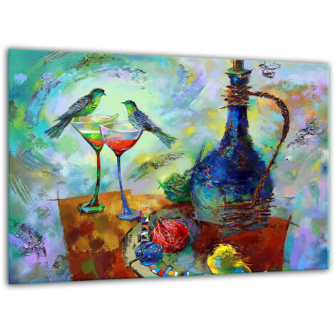 Glashakkungsbrett MIT 30 x 22 Wein Getempert