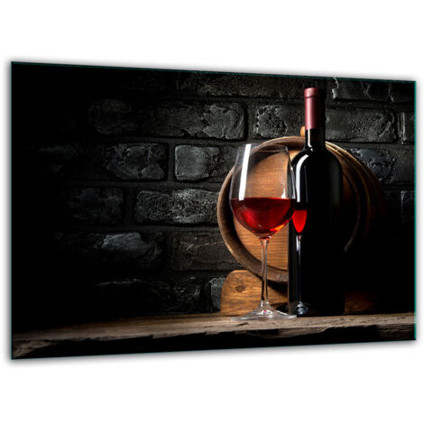 Glashakkungsbrett MIT 30 x 22 Wein Getempert