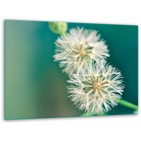 Glashakkungsbrettänder 40x30 Blumen