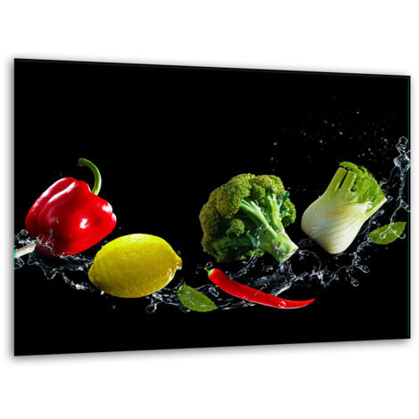 Glashakkungsbrettänder 40x30 Gemüse
