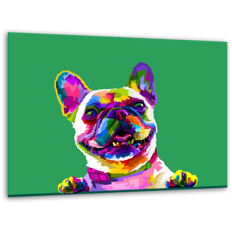 Glashakkungsbrettänder 40x30 hund