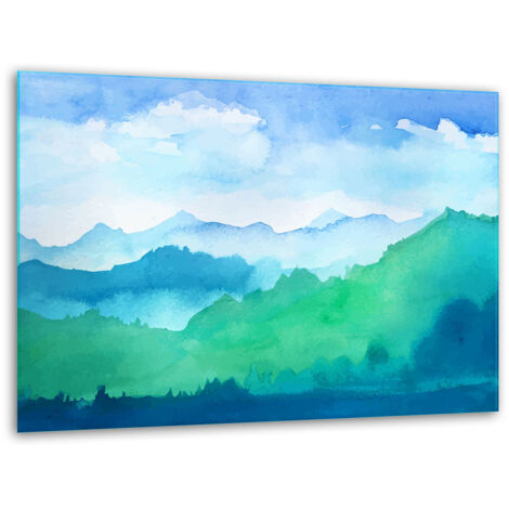 Glashakkungsbrettänder 40x30 Landschacht