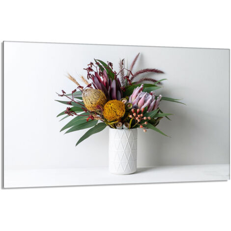 Glasherdplattenschutz 80x52 Blumen