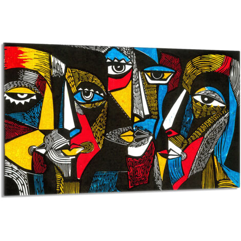 Glasherdplattenschutz 80x52 Pop Art
