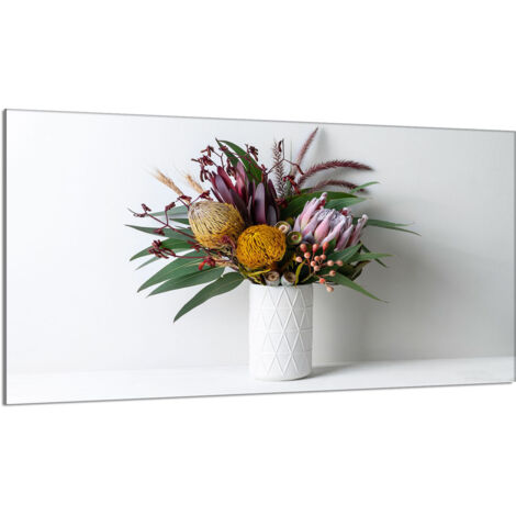Glasherdplattenschutz 90x52 Blumen