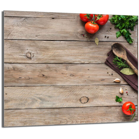 Glasherdschutzplatte 60x52 Holz