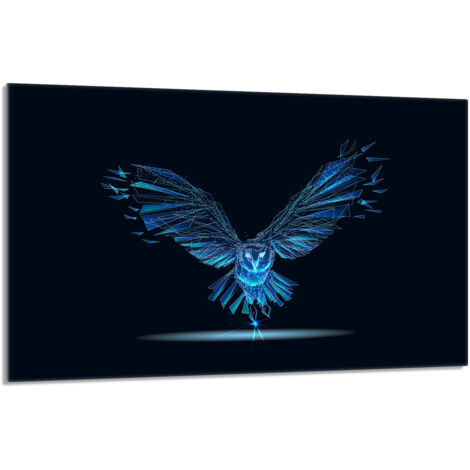 Glasherdschutzplatte 80x52 Bird