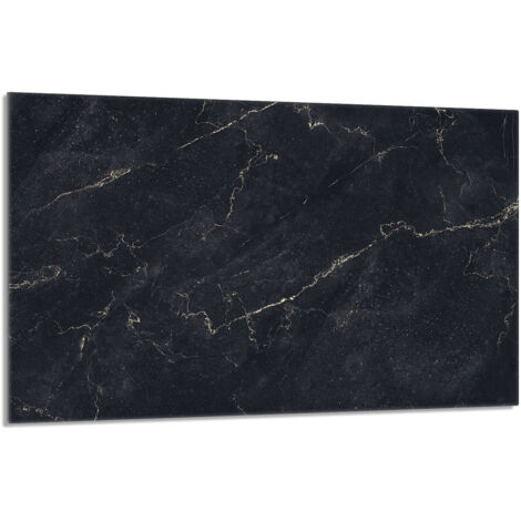 Glasherdschutzplatte 80x52 Marmor